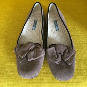 PRADA Suede Flats